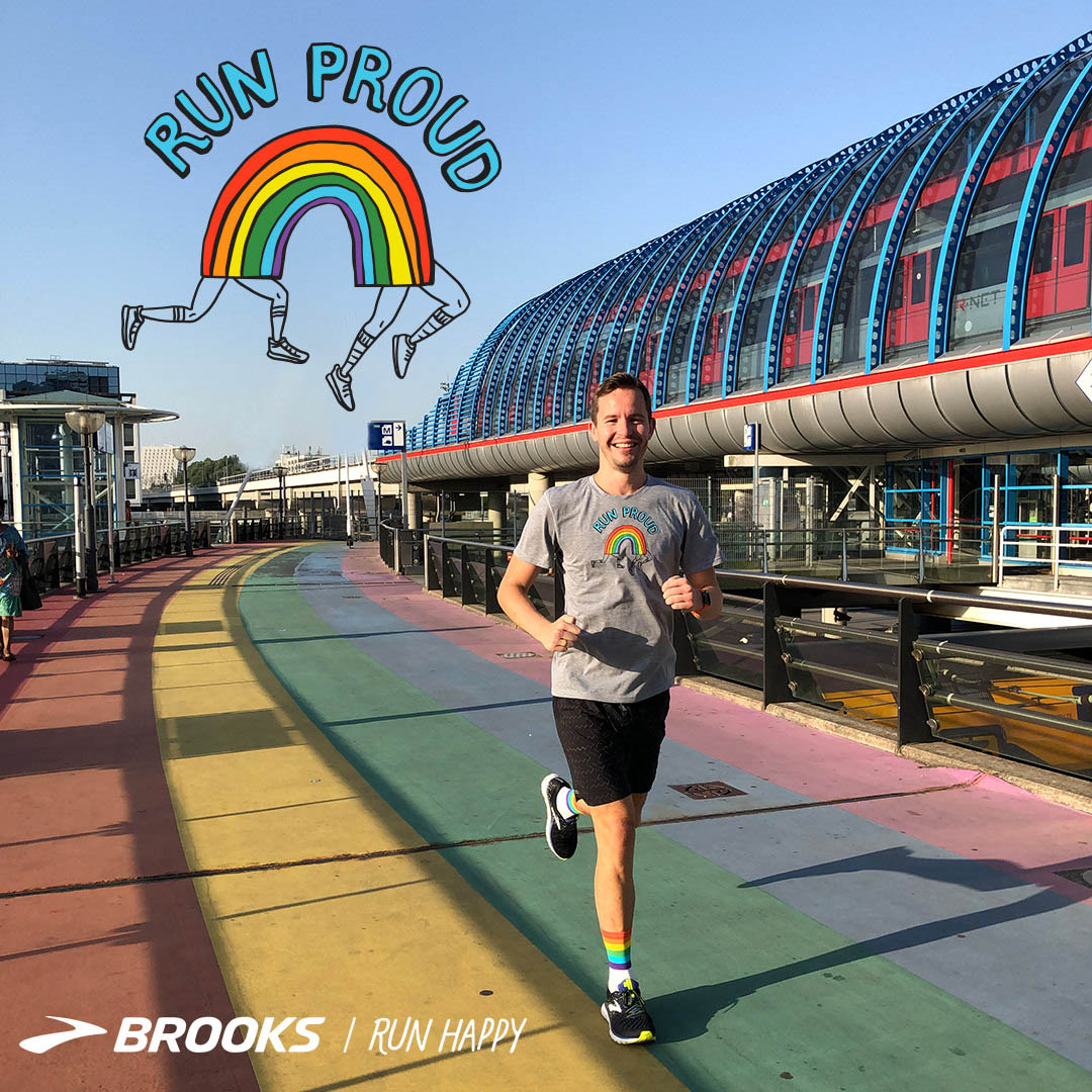 Thimo met Brooks Run Proud shirt